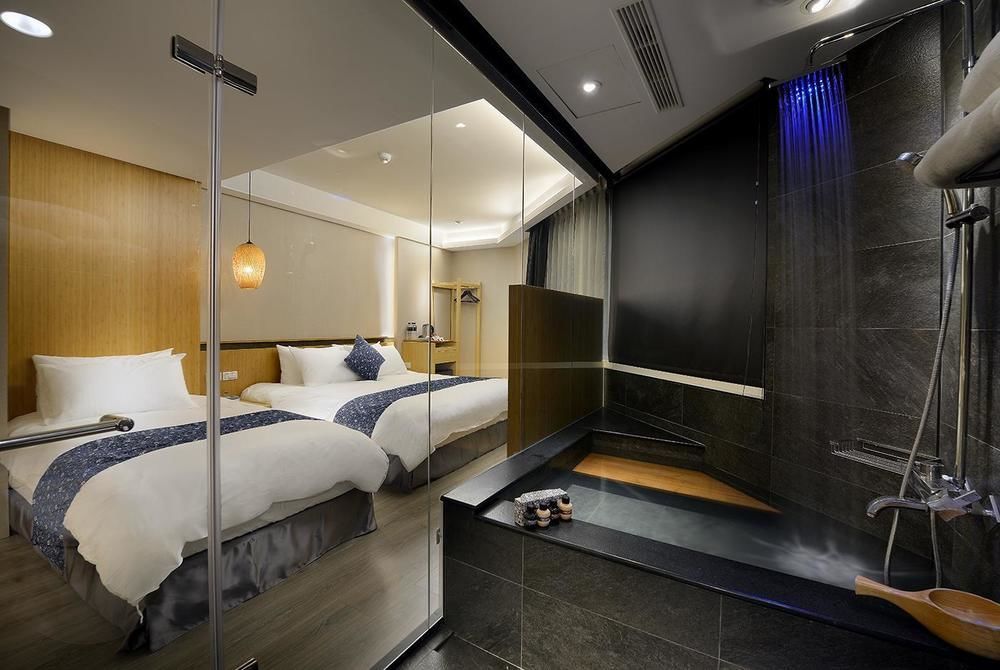 Yunoyado Onsen Hot Spring Hotel -Xinyi Branch Jiaoxi Eksteriør bilde